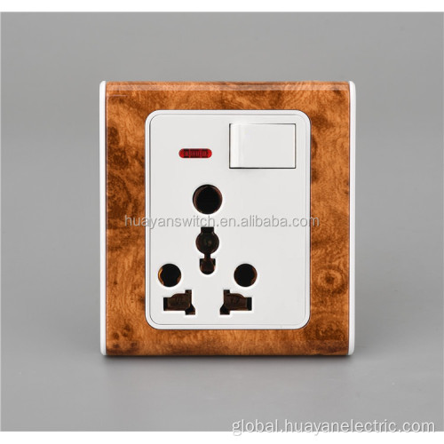 Wall Switch And Socket electric one gang wall switch and socket Supplier